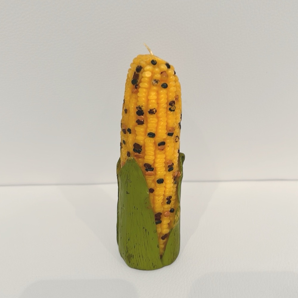Harvest Accents Corn Candle Wax Sculpture